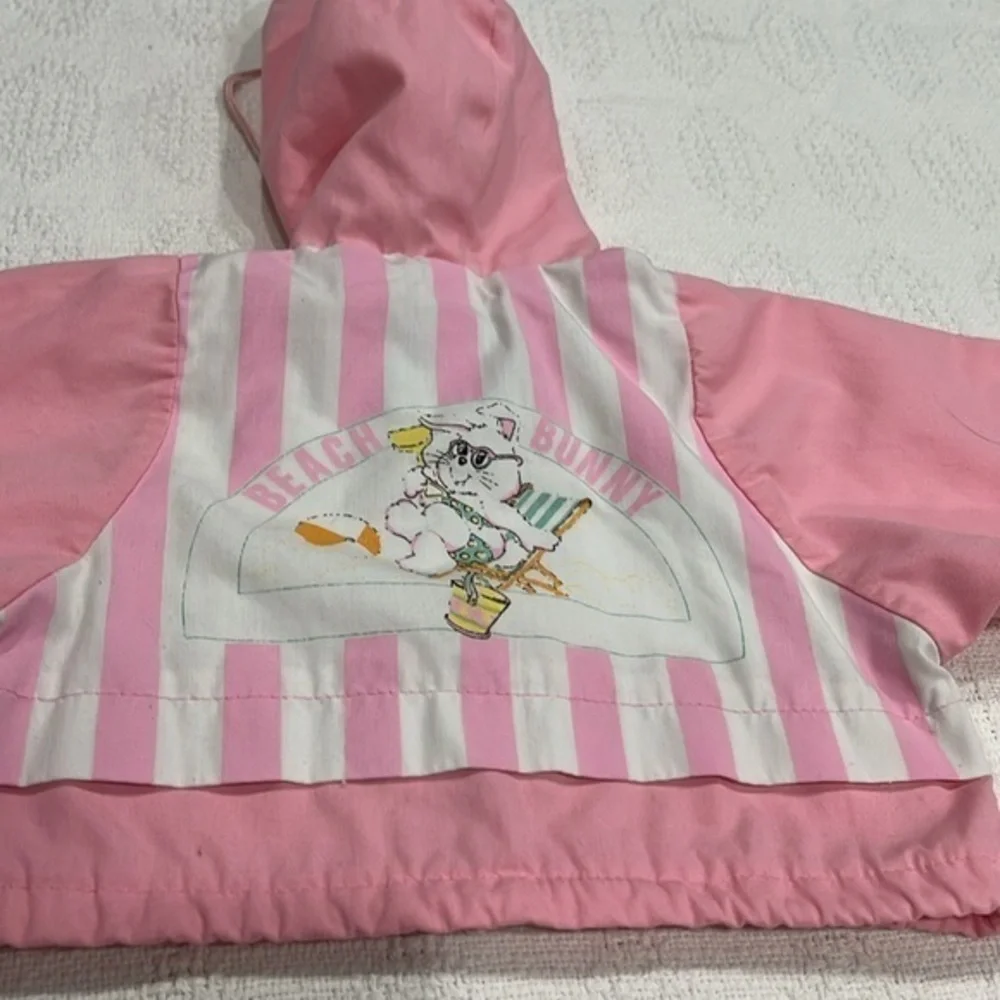 Baby jacket‎ Weather Tamer Beach Bunny vintage 12 jacket pink